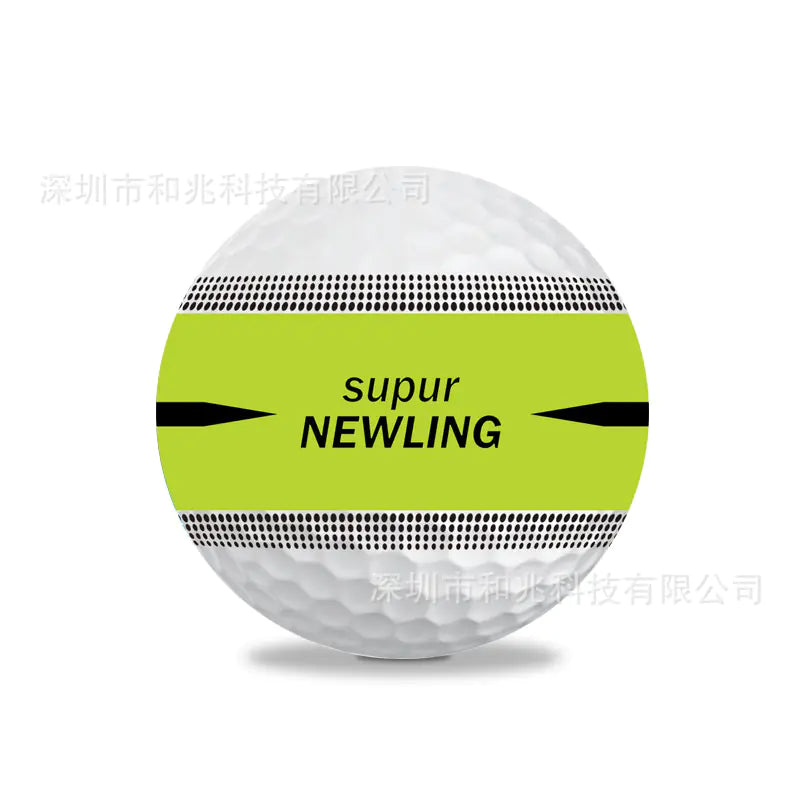 New Three-Layer Golf Balls with Seamless Design