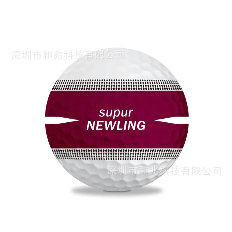 New Three-Layer Golf Balls with Seamless Design