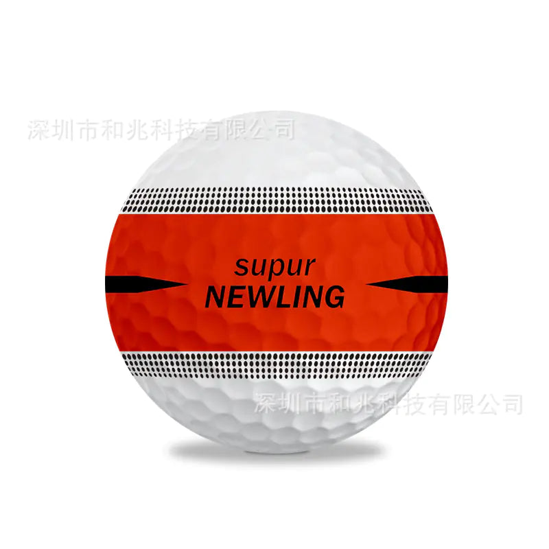 New Three-Layer Golf Balls with Seamless Design