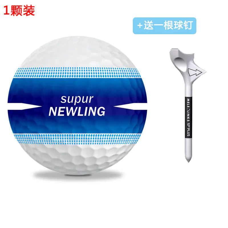 New Three-Layer Golf Balls with Seamless Design
