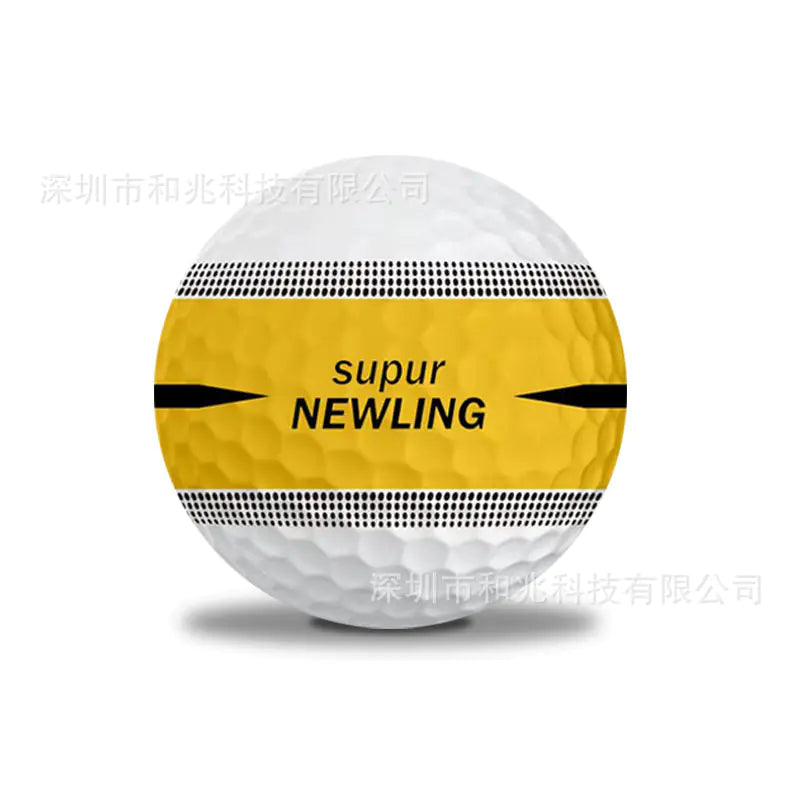 New Three-Layer Golf Balls with Seamless Design