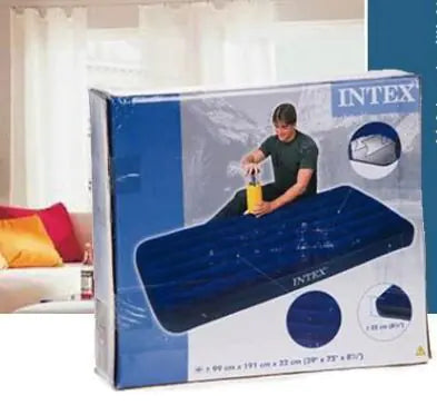 Intex Inflatable Twin/Double Air Mattress for Outdoors